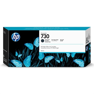 HP 730 300-ml Matt black náplň pre tlačiareň DesignJet