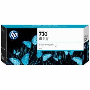 HP 730 300-ml Grey náplň pre tlačiarne DesignJet.