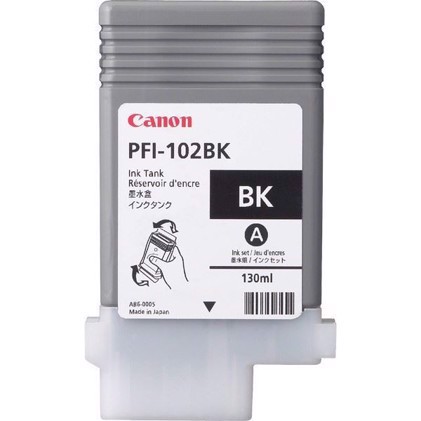 Canon Black PFI-102BK - 130 ml kartuša s črnilom