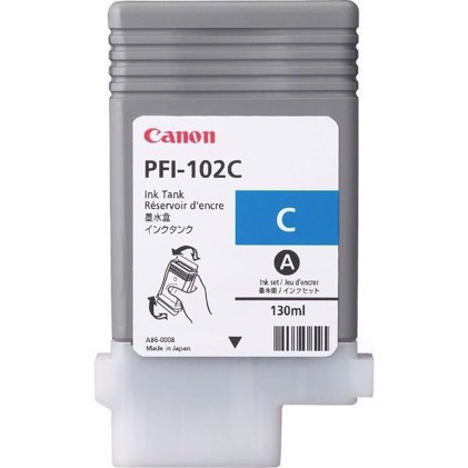 Canon Cyan PFI-102C - 130 ml kartuša s črnilom
