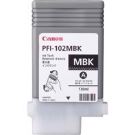 Canon Matt black PFI-102MBK - 130 ml kartuša s črnilom