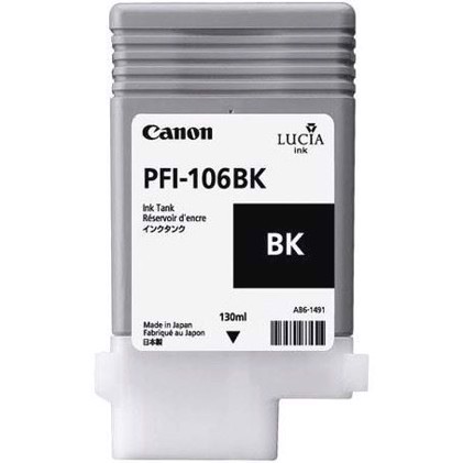 Canon Black PFI-106BK - 130 ml kartuša s črnilom