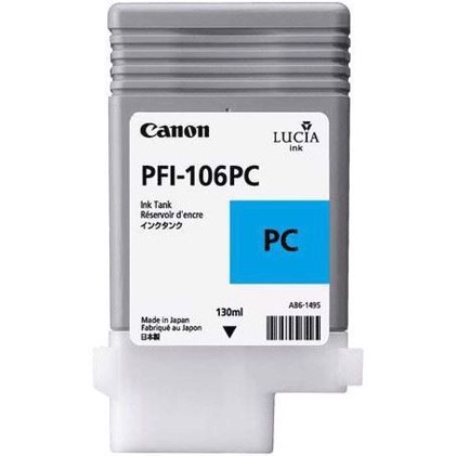 Canon Photo Cyan PFI-106PC - 130 ml kartuša s črnilom