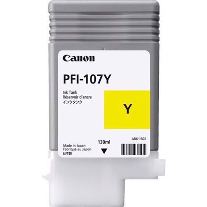Canon Yellow PFI-107Y - 130 ml atramentové pouzdro