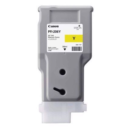 Canon Yellow PFI-206Y - 300 ml kartuša s črnilom