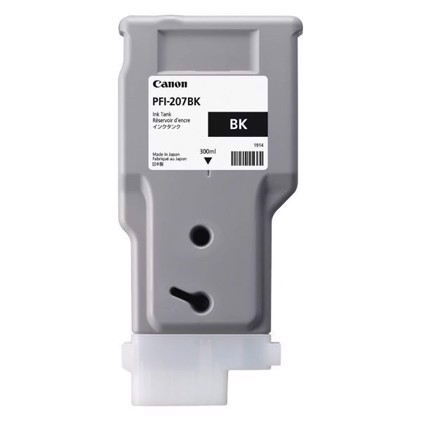 Canon Black PFI-207BK - 300 ml kartuša s črnilom