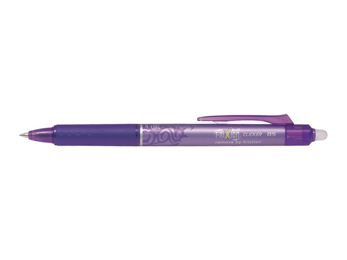 Pilot Frixion Clicker s klikom 0,5 fialová