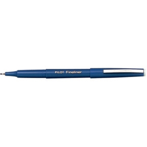 Pilot Filtpen s krytkou Fineliner 1,2 modrá.