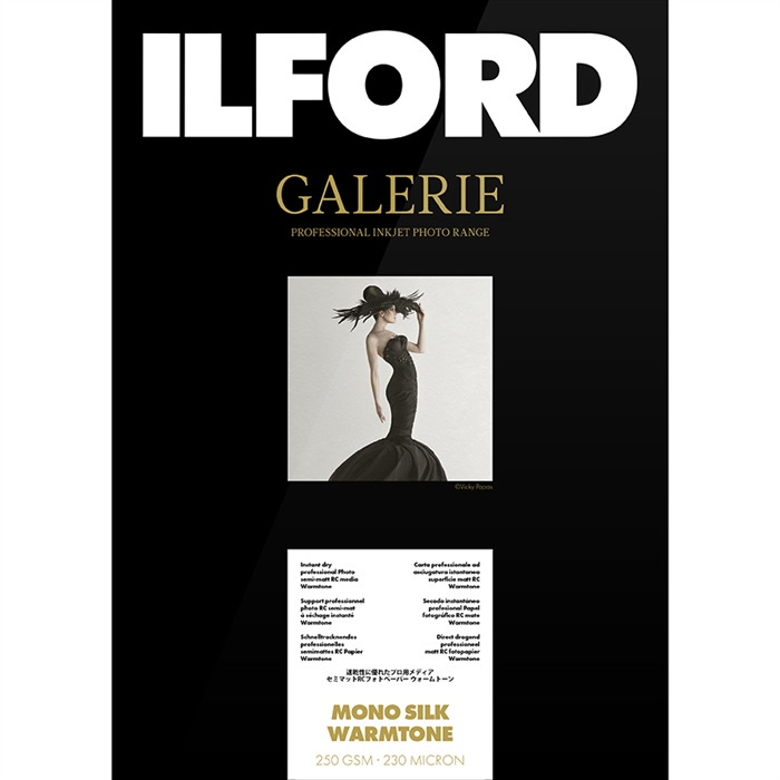 Ilford Mono Silk Warmtone for FineArt Album - 210mm x 245mm - 25 listy 