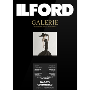 Ilford Smooth Cotton Rag for FineArt Album - 210mm x 335mm - 25 listy 