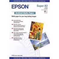 Epson Archival Matte Paper, 192 g, A3+ 50 listy 