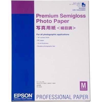 Epson Premium Semigloss Photo Paper 251g A2 - 25 listy 
