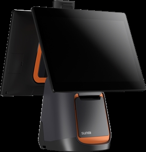 Sunmi T2S - A9, 15,6" + 15,6", 4GB+64GB, Wifi, 80mm tlačiareň