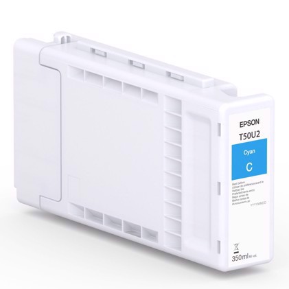 Epson Cyan T50U2 - 350 ml kartuša s črnilom.