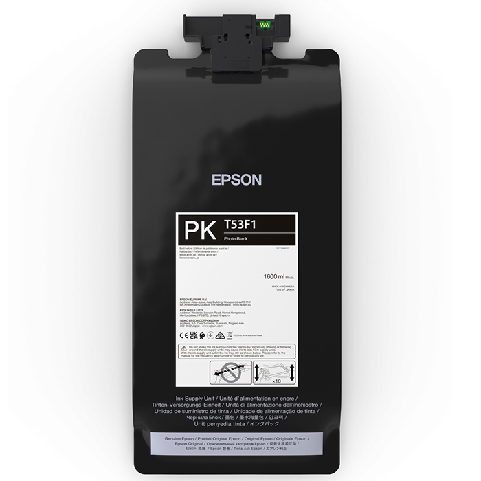 Epson ink bag Photo Black 1600 ml - T53F1