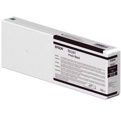 Epson T6361 Photo Black - 700 ml Ink Kartuša s črnilom
