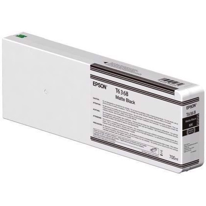 Epson T6368 Matt black - 700 ml Ink Kartuša s črnilom