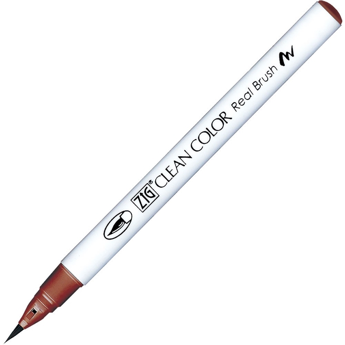ZIG Clean Color Brush Pen 604 Červená ocka