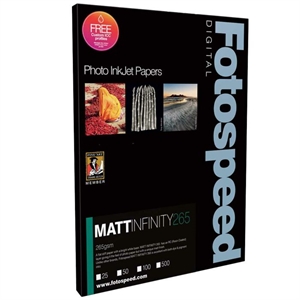 Fotospeed Matt Infinity 265 g/m² - A2, 25 listy