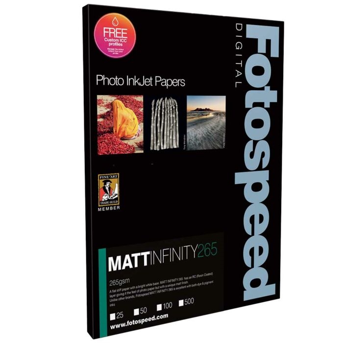 Fotospeed Matt Infinity 265 g/m² - A3+, 25 listy