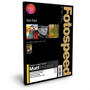 Fotospeed Fine Art Matt Textured - A4, 12 listy