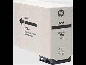 HP 768 Black 500-ml DesignJet Ink Kartuša s črnilom