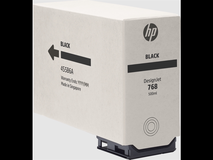HP 768 Black 500-ml DesignJet Ink Kartuša s črnilom
