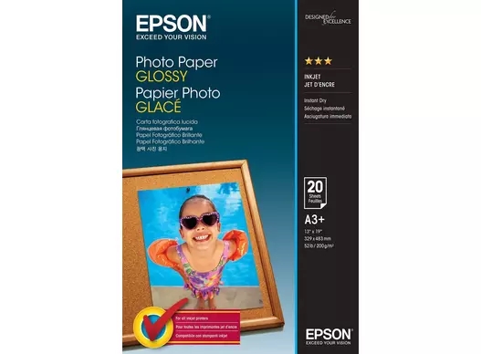 Epson Fotopaier Lesklý 200 g/m² - A3+ - 20 listy