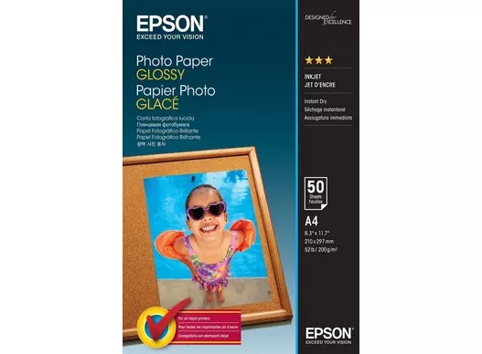 Epson Fotopapier Lesklý 200 g/m² - A4 - 50 listy