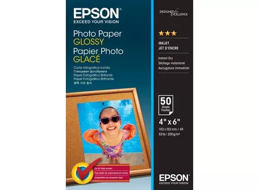 Epson Fotopapier Lesklý 200 g/m² - 10x15 cm - 50 listy