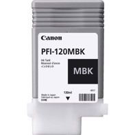 Canon Matt black PFI-120 MBK - 130 ml Ink Kartuša s črnilom