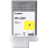 Canon Yellow PFI-120 Y - 130 ml Ink Kartuša s črnilom
