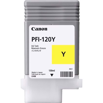 Canon Yellow PFI-120 Y - 130 ml Ink Kartuša s črnilom
