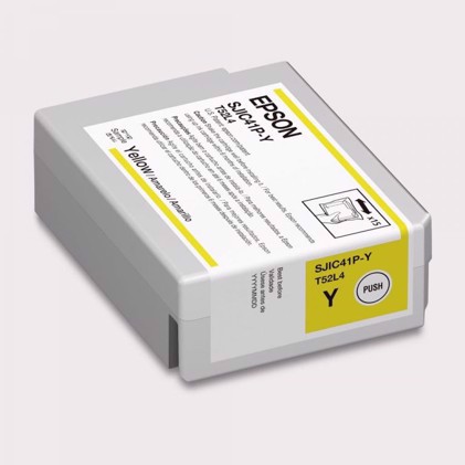 Epson Yellow atramentová cartridge pre Epson C4000 - 50 ml ( SJIC42P-Y )