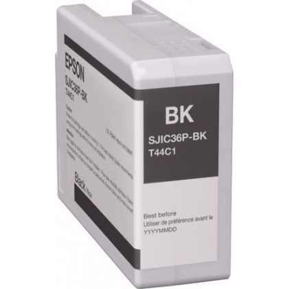 Epson Black Ink cartridge pre Epson C6000 a C6500 (pre lesklý tlač) - 80 ml