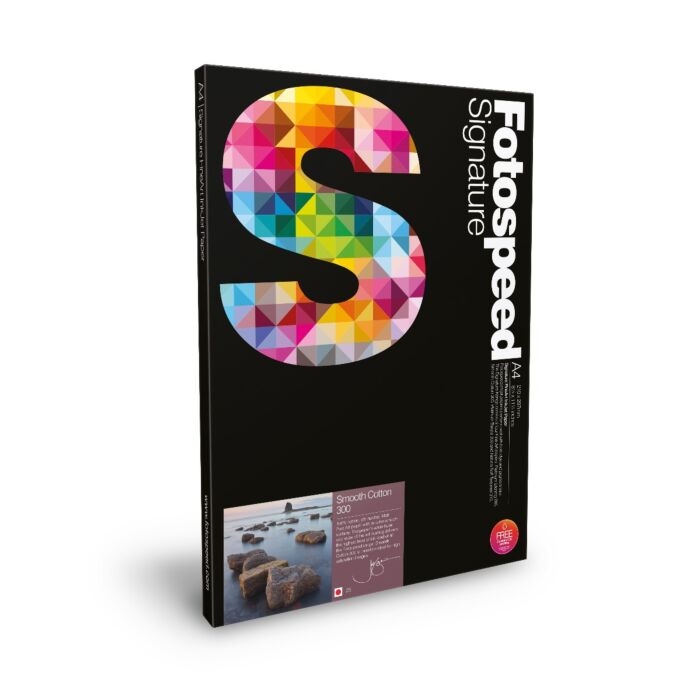 Fotospeed Smooth Cotton 300 g/m² - A2, 25 listy