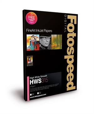 Fotospeed High White Smooth 315 g/m² - A2, 25 listy