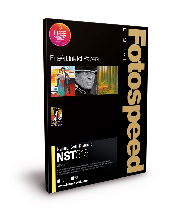 Fotospeed Natural Soft Textured 315 g/m² - A4, 25 listy