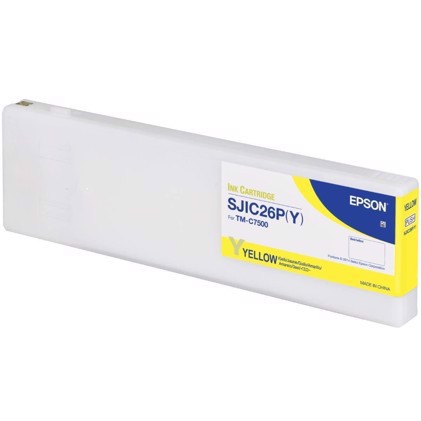 Epson Yellow Ink cartridge pre Epson ColorWorks C7500 - matná.