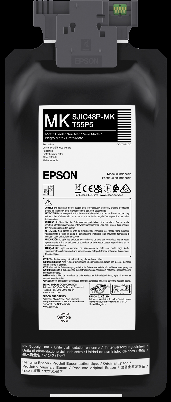 Epson Matná Black Ink cartridge pre Epson ColorWorks C8000