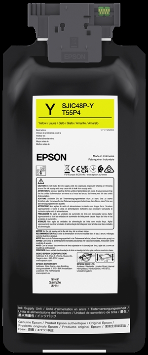 Epson Yellow Ink cartridge pre Epson ColorWorks C8000